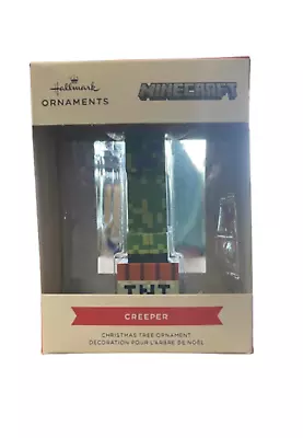 Hallmark Minecraft Creeper Christmas Tree Ornament New With Box • $16.99