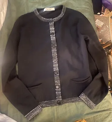 D Exterior Cardigan Sweater Medium Mohair Blend  Made In Italy • $39
