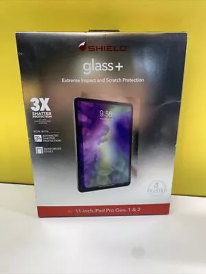 Zagg Invisible Shield Glass + Shield For IPad Pro 11  Gen. 1 & 2 Brand New • $16.99