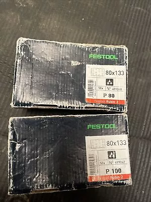 Festool Sandpaper 80x133 P80/P100 • $15.50