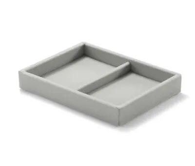 MUJI Velour Partition Inner Box Gray W15.5 X D12 X H2.5 Cm For Acrylic Drawer • $12