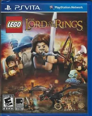 LEGO Lord Of The Rings PSV (Brand New Factory Sealed US Version) PlayStation Vit • $18.37