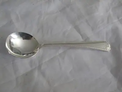 National Silver Co EPNS Round Bowl Gumbo Soup Spoon (s) • $13.95