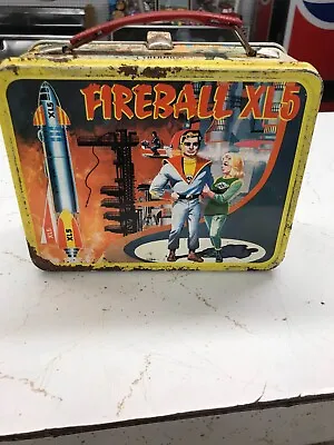 1964 Fireball XL5 Lunch Box Spaceman Thermos Brand SUPER RARE!!! • $74.99