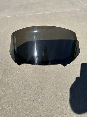 $140 • Buy WIND VEST MOTORCYCLE WINDSHIELD 68-1240 12  Used Dark Smoke