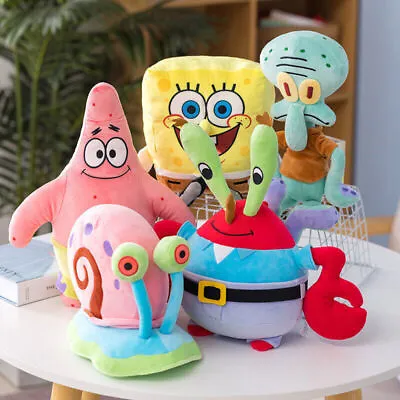 £8.88 • Buy Spongebob Plush Toy Teddy Kids Cartoon Gift Soft Stuffed Doll Patrick Star Toys