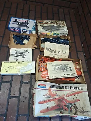 Model Airplane Parts Lot Of 4 (Grumman)(kingfish)(avenger) • $29.99