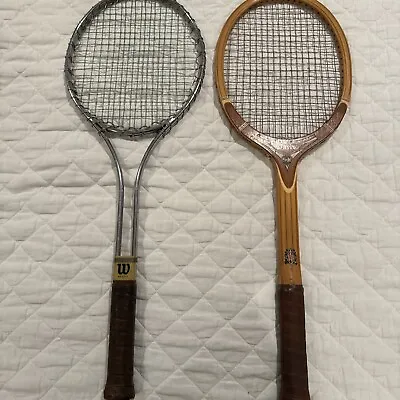 Vintage Tennis Racquets 2- Davis And Wilson • $27.99
