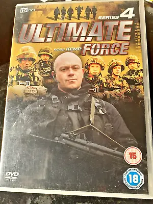 Ultimate Force: Series 4 DVD (20  Excellent Condition Free  Postage!! • £1.75
