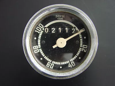Vintage Parilla High Cam Vdo Speedometer 100 Mph - Nice! • $126