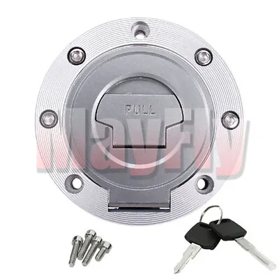 Fuel Gas Tank Cap Lock Fit For Yamaha FZR600R 95-07 YZF R6 99-16 YZF R1 98-17 • $19.47