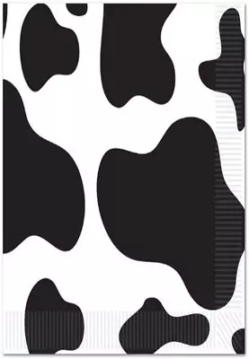 Cow Print And Design Beverage Napkins • £12.22
