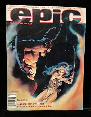 EPIC ILLUSTRATED #10 NM Charles Vess John Bolton Marvel Comics Magazine 1982 • $14.95