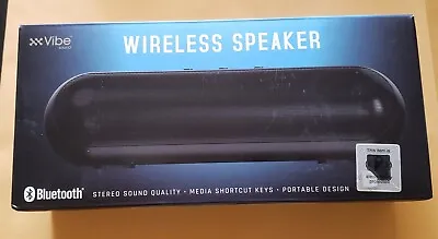 Vibe Black Portable Bluetooth Speaker Model DG-478 • $20