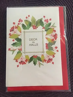 Christmas Greeting Card Hallmark Rrp $6.00 • $3.39