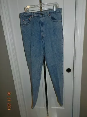 Vintage Levi's 550 Medium Stone Acid Wash 80s 90s Denim Jeans Mens 38x32 USA • $49.99