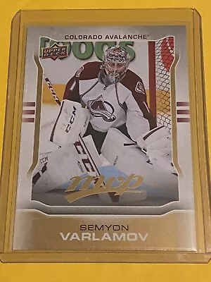 2014-15 Upper Deck MVP - #66 Semyon Varlamov • $1.29