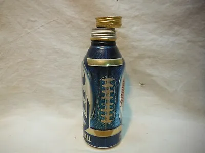 Miller Lite  2021 Football  Aluminum Beer Bottle #841261 • $3.50