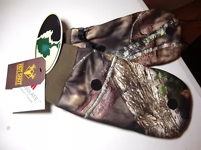 NEW  XL  HOT SHOT Men’s Camo  Pop-Top Mittens  3M THINSULATE – MOSSY OAK • $15