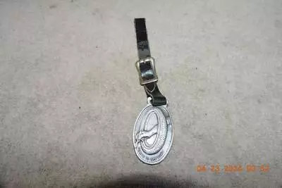 Vintage Miller Tires Advertising Pocket Watch Fob Geared To The Road • $15