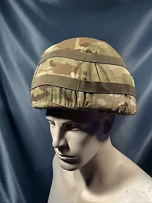 British Army MTP Helmet Cover MK6 Multi Terrain Pattern Helmet Size Outsize New • £3.95