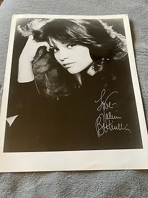 Vintage Valerie Bertinelli Signed Picture Promotional Head Shot - Real Auto • $30