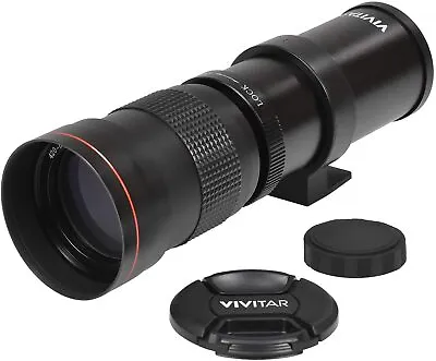 Vivitar 420-800mm F/8.3 Manual Focus Telephoto Zoom Lens (T Mount Not Included) • $94.95