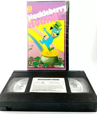 Huckleberry Hound VHS Video Tape Approx. 56 Mins VTG Hanna Barbera. • $17.95