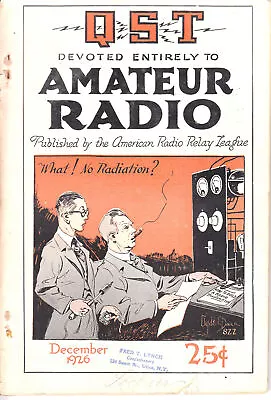 QST December 1926  ARRL • $9