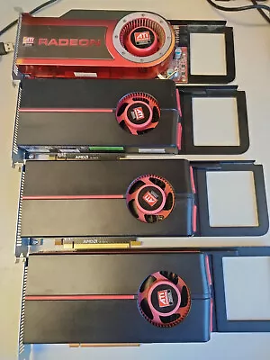 3 Lots ATI Radeon C016 HD 5770 1GB + B771 HD 4870 512MB Graphics Card DVI Port • $38.88