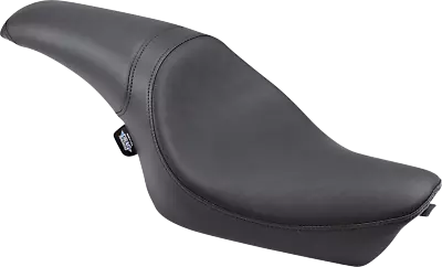 DS Black Leather Vinyl Predator Seat W Bumper HD Sportster 1200 Nightster 07-12 • $364.95