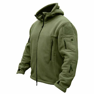 £23.99 • Buy Tactical Recon Fleece Jacket Army Hoodie Security Police Hoody Combat Full Zip