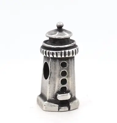 Trollbead Sterling Silver Lighthouse Bead Charm V TAGBE 50029 • £25.65
