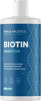 Volumizing Biotin Shampoo For Thinning Hair - Vegan Thickening Shampoo For Men A • £14.70