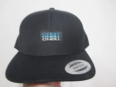 O'neill  Capetown  Mens Snapback Hat (adjustable) Nwt Black W/patch Logo • $13.99