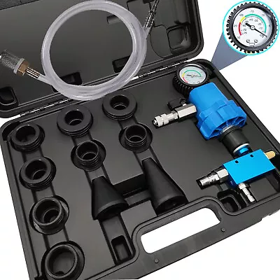 $74.99 • Buy Car Radiator Coolant System Vacuum Pressure Tester Antifreeze Refiller Purge Kit