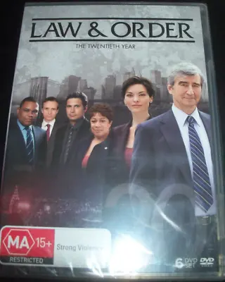 Law & Order The Twentieth Year Series 20 (Australia Region 4) DVD - NEW • $15