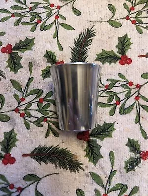 Vintage Sterling Silver Reed & Barton X77 Shot Glass Glass Jigger • $35