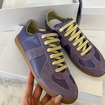 Maison Margiela Purple Low Top Sneakers • $243.46