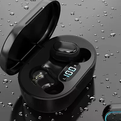 E7S Wireless Headset Bluetooth Ear Phones Ear Buds IPX4 Water-resistant Rating • £5.99