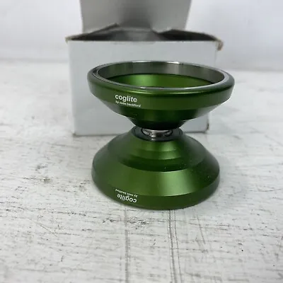 Unparalleled Coglite Yo-Yo - Bi-Metal - Colin Beckford Signature Green W Silver • $67.48