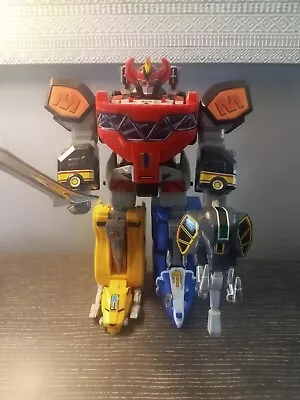 Mighty Morphin Power Rangers 1993 Megazord Missing 1 Peice ! • $100