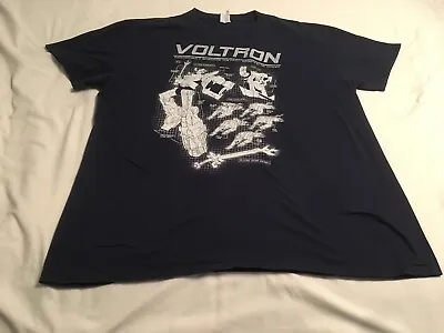 = Voltron T Shirt Sz 2xl Xxl Xx Large Tee #105 • $3.71