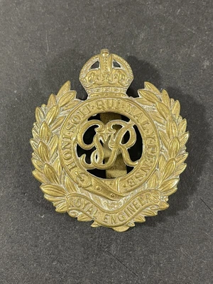 £8 • Buy WW2 British Army, Royal Engineers Cap Badge