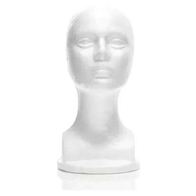 $5.45 • Buy LESS THAN PERFECT MN-434-LTP 1 PC Female Polystyrene Foam Mannequin Head Bust