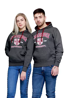 £23.99 • Buy Cambridge University Printed Pullover Hood Official Licensed Merchandise Unisex