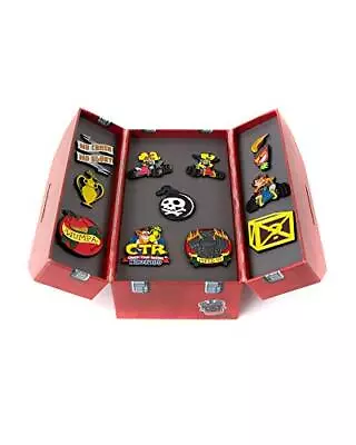 Numskull Official Crash Team Racing Nitro-Fueled Toolbox Pin Set Game NEW • $76.93