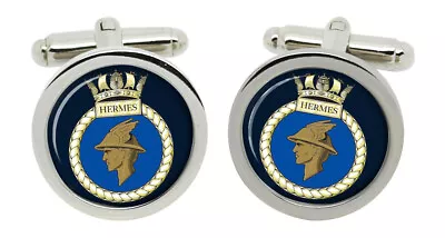 HMS Hermes Royal Navy Cufflinks In Box • $69.85