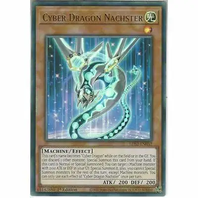 LDS2-EN032 Cyber Dragon Nachster | Ultra Rare 1st Edition | YuGiOh Trading Card • £1.40