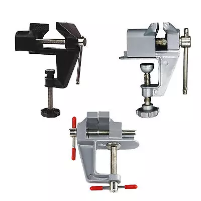 SMALL VICE CLAMP For Bench Table Mini Holder Watchmakers Jewellers Craft Hobby • $19.39